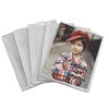 Iconikal 24-Photo Clear Cover Photo Albums, 4x6-Inch, 5-Pack to Store