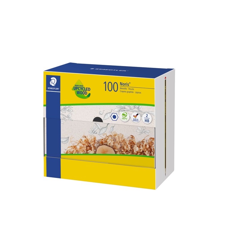 STAEDTLER 120HBCA1 P Noris Pencil Set (Hexagonal, with 100 Incredibly