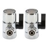 3pcs G3/8 In Sink Faucet Diverter Valve Three Way Universal