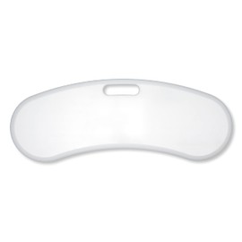 MedCo Technology Premium Seated Transfer Board, Friction-Reducing High Density Plastic, Soft Edges, Anti-Slip Pads, Curved with Transport Handle. Perfect for Bed, Wheelchair, Toileting, and More