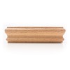 Classic Red Oak Newel Post Cap will fit over 3