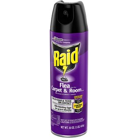 Raid Flea Killer Carpet Room Spray, 16 OZ