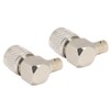 2PCS UHF Male PL-259 to BNC Female Adapter 90 Degree