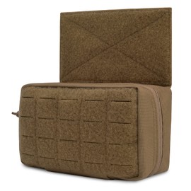 PETAC GEAR Tactical Drop Pouch for Chest Rig,Small Dump Pouches with Inersets,Multi Mission Hanger Tool Bag … (CB)