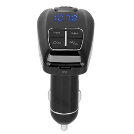 Auto Car FM Transmitter MP3 Player Bluetooth Handsfree Dual USB Fast Charging
