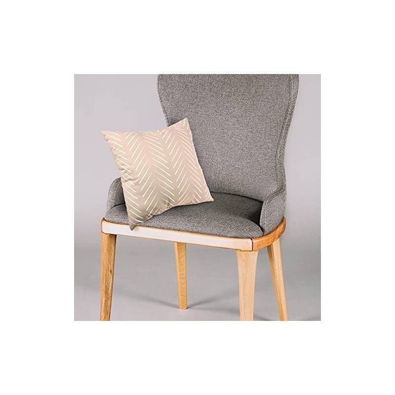 College Covers Chevron Columns Pillow, 16" x 8", Navy