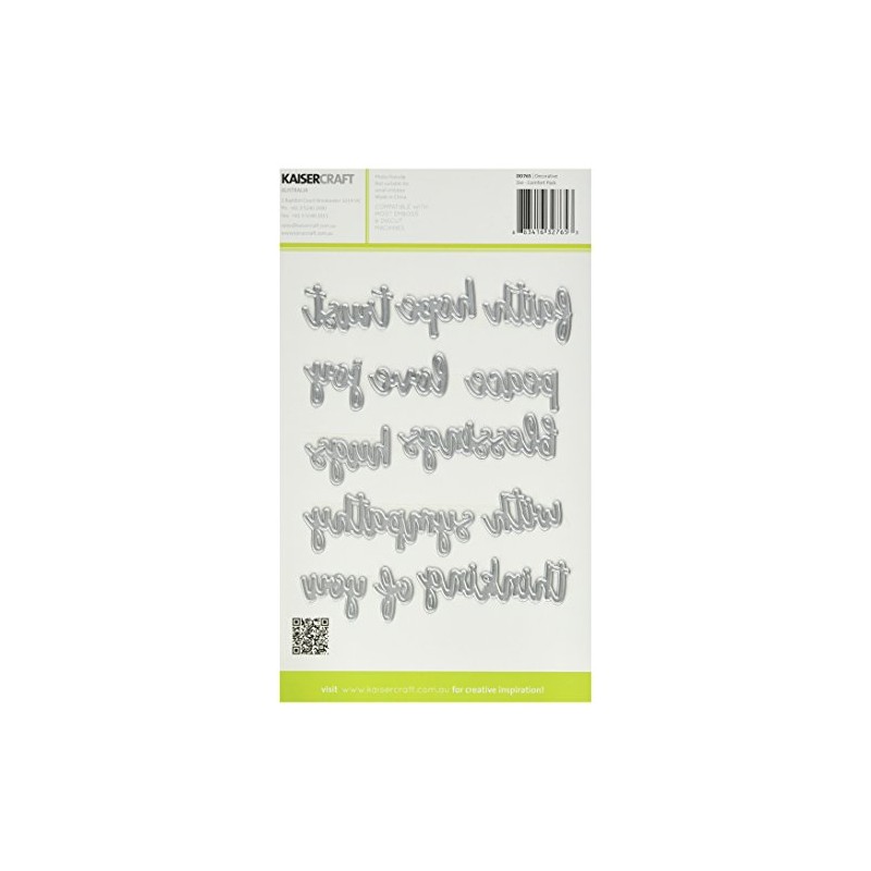 Comfort -Kaisercraft Die Pack