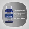 Piping Rock L-Theanine 200mg Supplement | 60 Capsules | Double