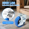 W B D WEIBIDA 5 Inch Heavy Duty Casters Set