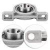 HOOWDAMY 2pcs KP002 15mm Inner Diameter Bore Bracket Pillow Block