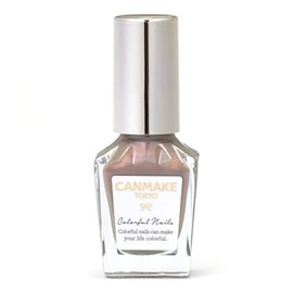 Canmake Colorful Nails N81 Vintage Flower Base, 0.3 fl oz (8 ml), High Color, Quick Drying, Brown, Polarized Pearl