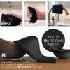 Black Swedish Dishcloths for Kitchen - Set of 3 Swedish