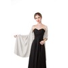 olyrjie - Bufandas de gasa suave para vestidos de noche,