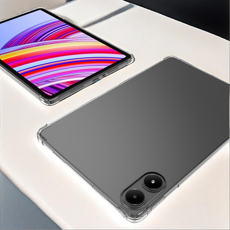 GIOPUEY Case for Redmi Pad Pro/5G/Poco Pad, Soft TPU Back