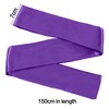 2 Pack Sleeping Mask Satin Eye Mask (Black and Purple)