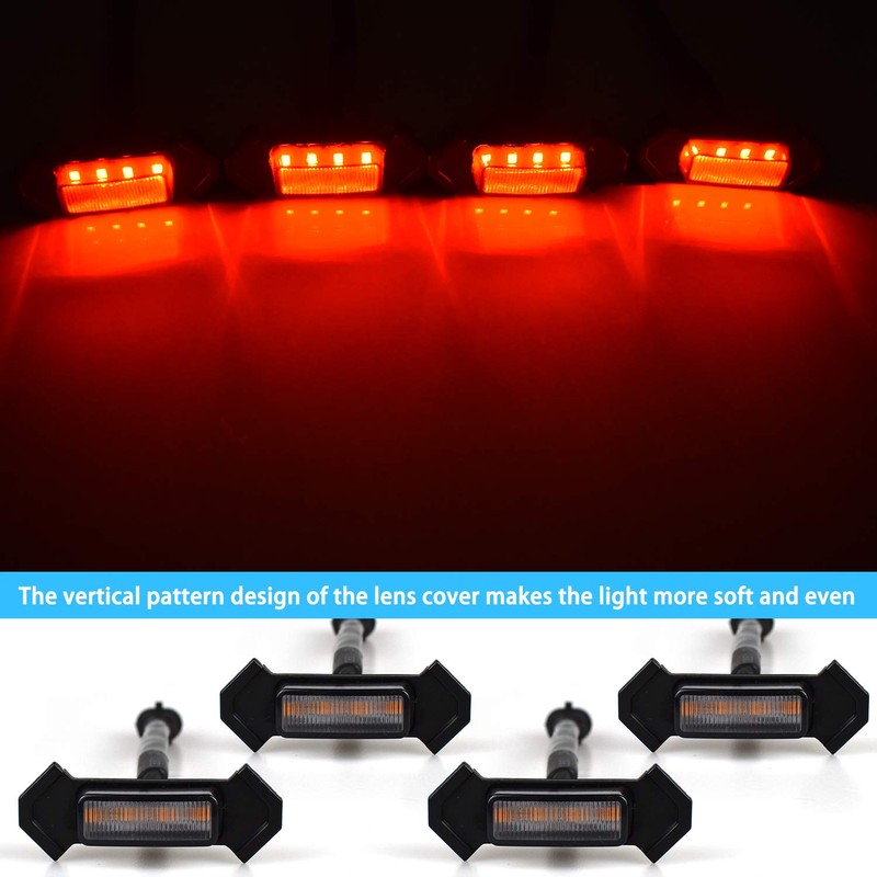Boigoo Front Grill Lights for Tacoma TRD Pro Grille Light