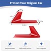 RT-TCZ for Camaro Red Front Bumper Trim Cover Compatible with