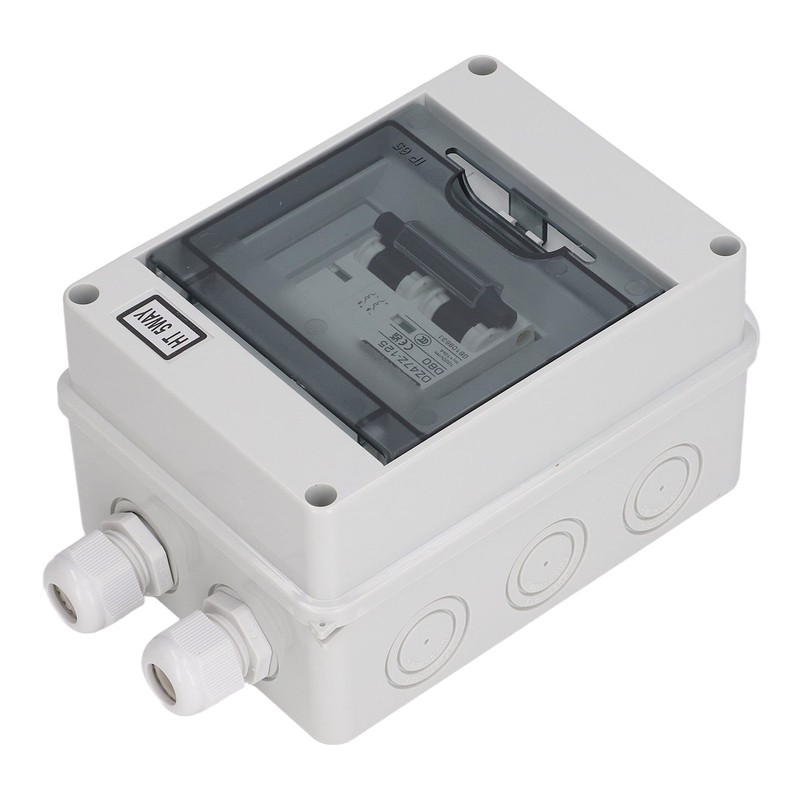 80A 2P Miniature Circuit Breaker IP65 Waterproof 1000VDC Disconnect Switch