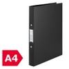 Rexel A4 Ring Binder, Black, 25 mm 2 O-Ring Diameter