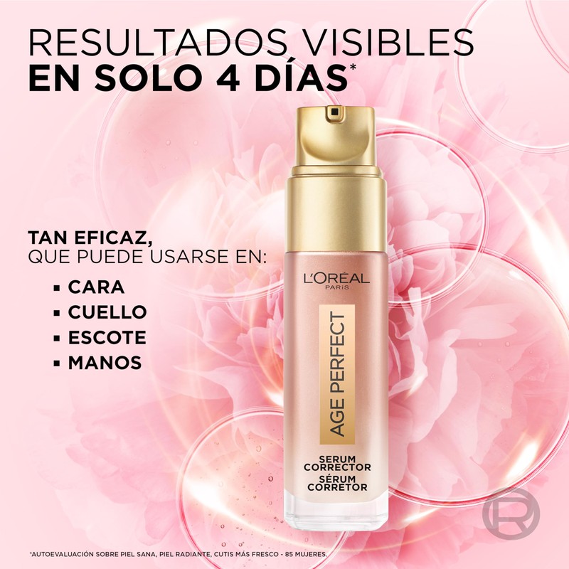 L'Oréal Paris Age Perfect Korrekturserum, schnelle Wirkung, Anti-Flecken, für reife