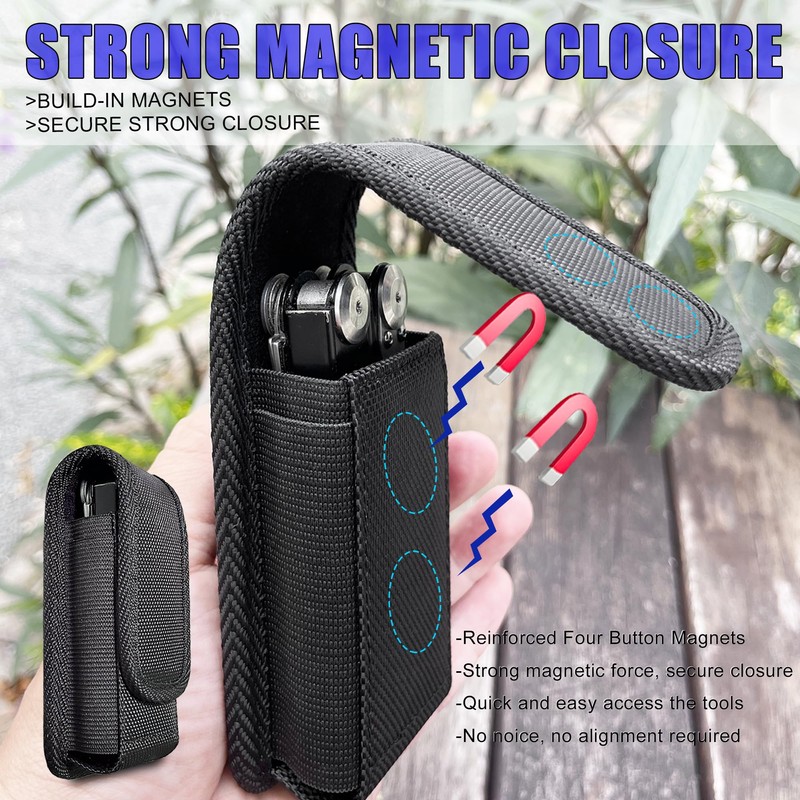 Multitool Sheath, EDC Belt Pouch Organizer for Men,Tool Sheath Compatible