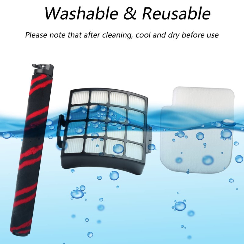 Replacement Filters for Shark Stratos AZ3002 AZ3000 AZ3000W DuoClean PowerFins