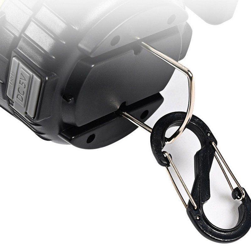 Spotlight Flashlight SMD COB Dual Light Source Waterproof USB Rechargeable