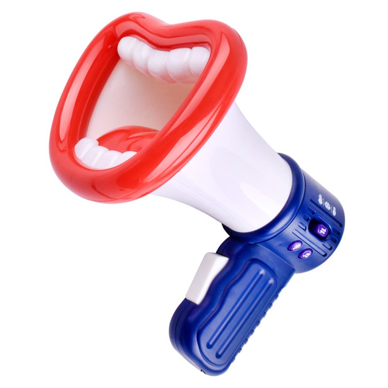 Voice Changer Horn Toy for Kids Mouth Shape Multi Button