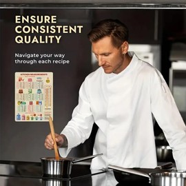 Kitchen Conversion Chart Magnet,Measurement Conversion Chart,Kitchen Gadget Baking Gifts,Metric Conversion Chart,Baking Accessories Cooking Gadgets for Kitchen,Kitchen Conve/rsion Ch/art Mag/net#C