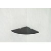 BSM Marketing Tempered Glass Corner Shelf 250mm 6mm Thick Bathroom