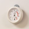 GRUS GRS110-WH Analog Thermometer/Hygrometer, White, Small