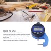Micro Digital Thickness Gauge Accurate Dial for Pipe Wall 0.0005in
