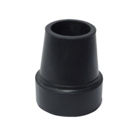 杖ゴムキャップ (2コ入) ブラック 21mm