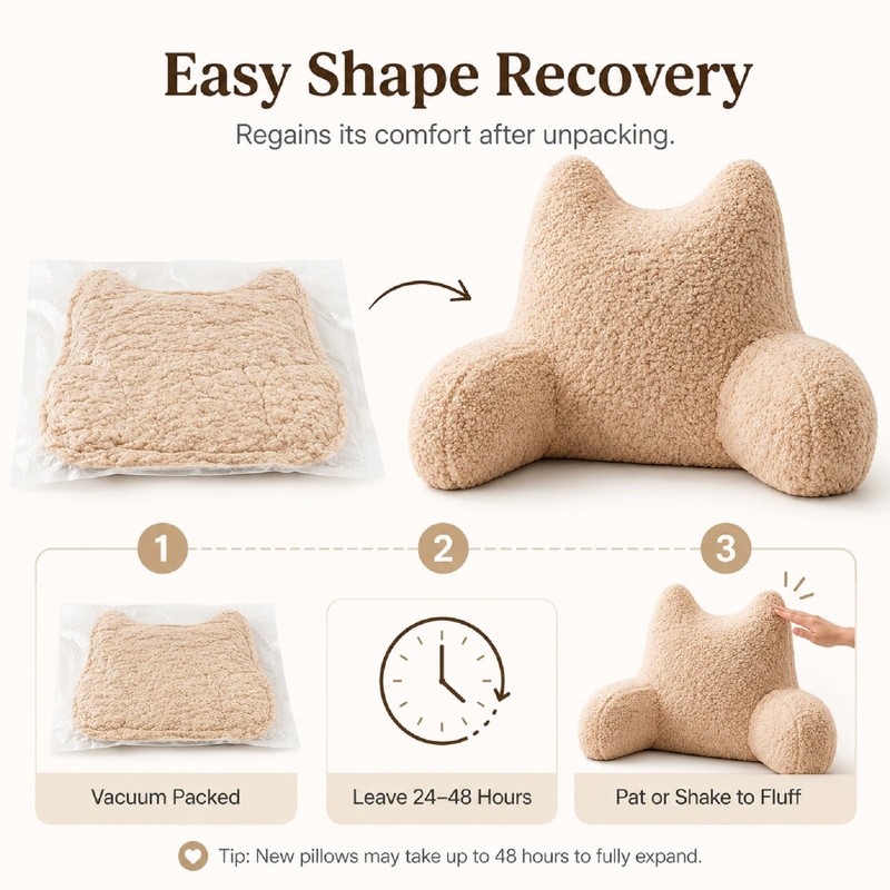 Sherpa Gaming Rest, Supportive Floor Seating Cushion