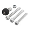 Riloer Motorcycle Fork Stem Ball Base Motorcycle Handlebar Clamp Ball