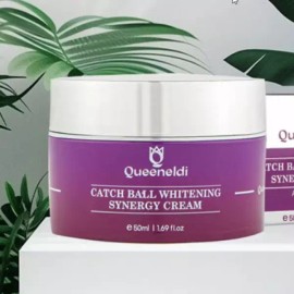 Quinel D Catchball Whitening Synergy Cream 보습화장품 화이트닝 안티에이징 기능성 크림 Moisturizing Whitening Anti-Aging Functional Cream [QN-080901 Quineldi Catch Ball Whitening Syner]