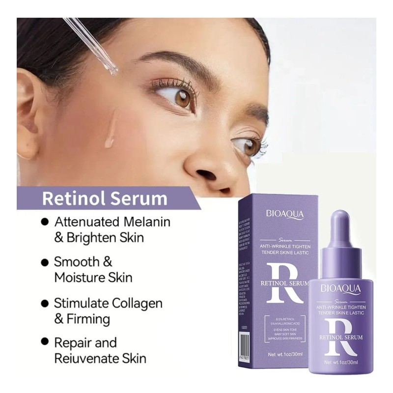 Set Cuidado De La Piel Vitamina C Retinol Y Acido