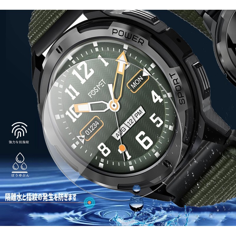 For Smart Watch Protective Film, 1.43 Inch Thermoplastic Polyurethane 3D