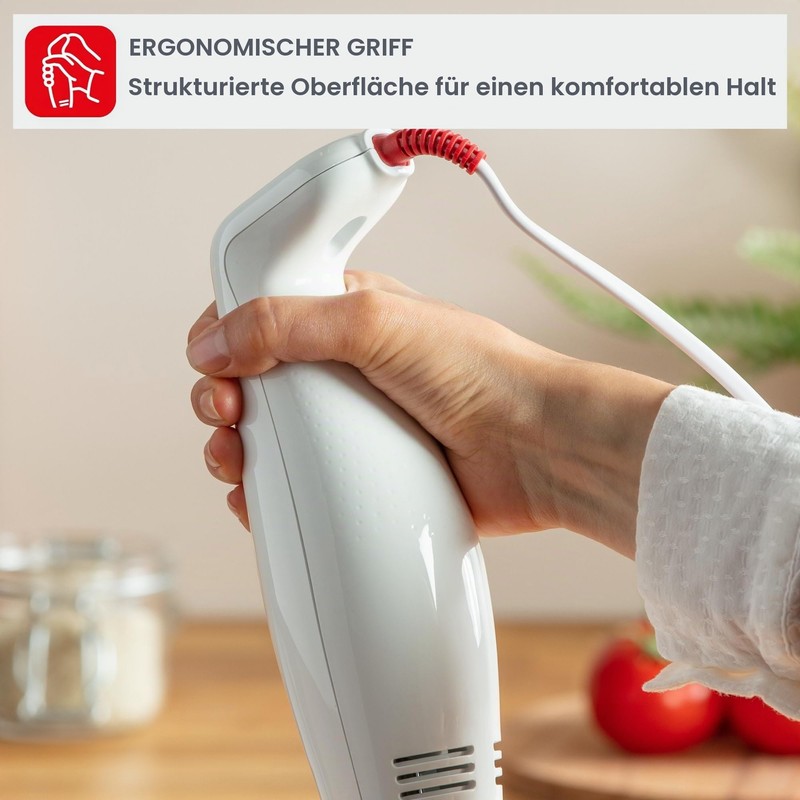 Moulinex Turbomix DD12A1 Hand Blender, 350 W, Ergonomic Handle, 2