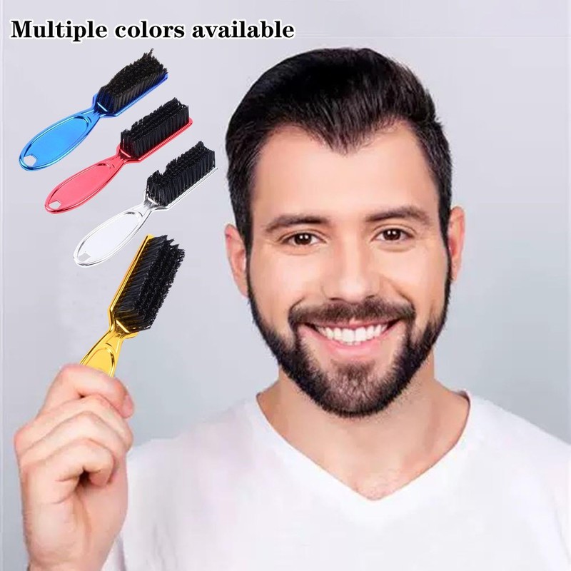 Pack of 4 Galvanised Broken Hair Brushes, Cleaning Brushes with