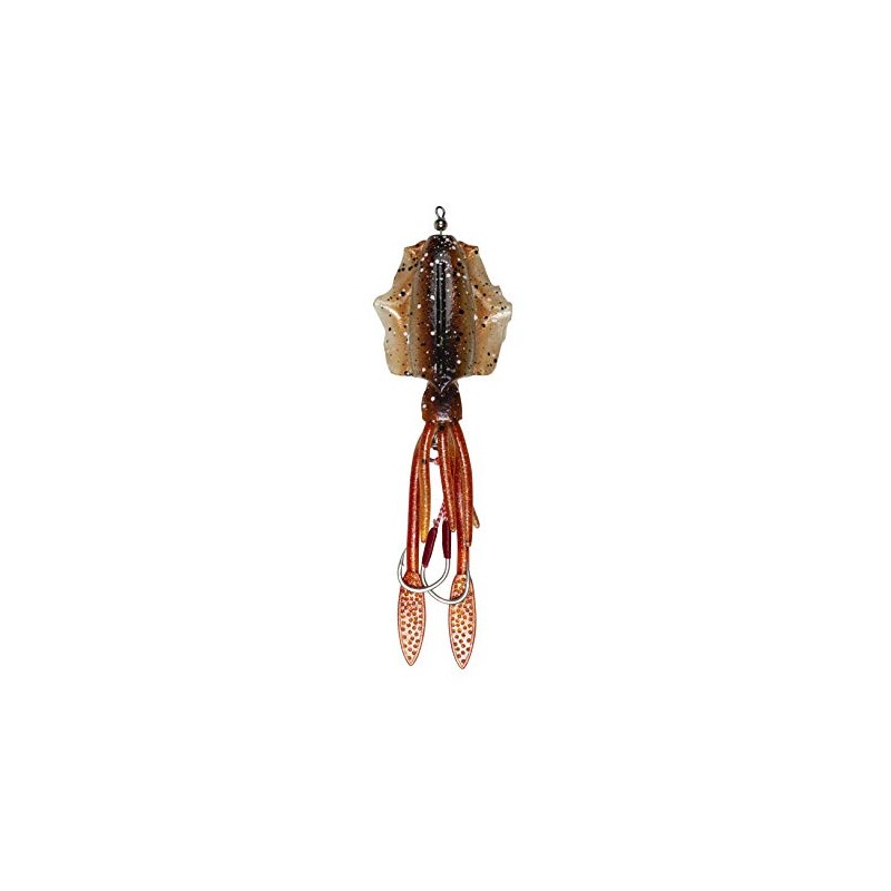 Lunkerhunt Mantle Pre-Rigged Squid 1 1/2Oz - Abyss