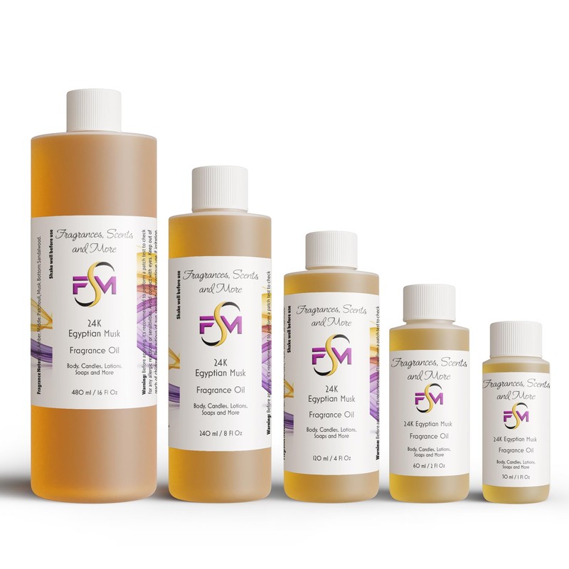Fragrances, Scents and More 24K Egyptian Musk Fragrance Oil -