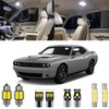 Xpismii 13 Piece White Challenger Interior LED Light Kit Replacement