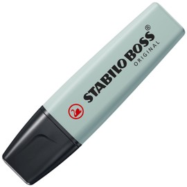 Highlighter - STABILO BOSS ORIGINAL NatureCOLORS - Pack of 4 - Beige, Warm Grey, Earth Green, Black
