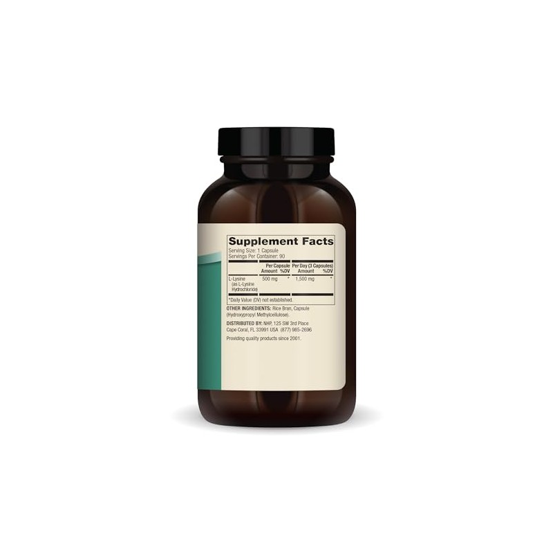 Mercola Llisina Porciones Cápsulas 500 Por Día Suplemento Dietético Apoya