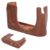 PU Leather Camera Half Case for Leica Q Half Body