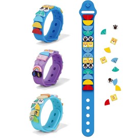BZKSER Building Blocks Bracelets - 3 Pieces Dots Bracelets, Friendship Bracelets, DIY Creative Craft Bracelet Making Kit, Dots Building, for Girls, Boys, Teenagers, Birthday Gifts, Birthday, Christmas