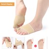 Bunion Corrector Relief Sleeve, Bunion Straightener Brace Cushions, Toe Spacer