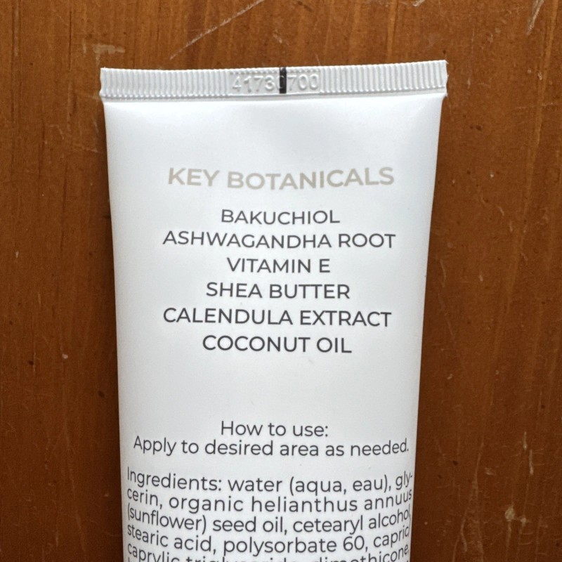 Auli Bakuchiol Anti-Aging Body Cream-4 fl oz. Vanilla Suede Limited