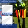PATIKIL Arrows Vanes, 36 Pack 2.5 Inch Arrow Fletching Archery